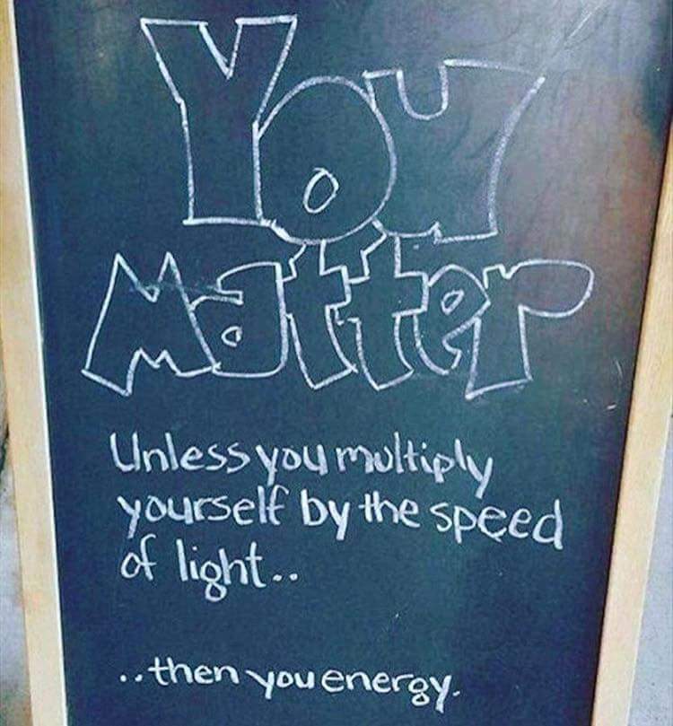 You matter