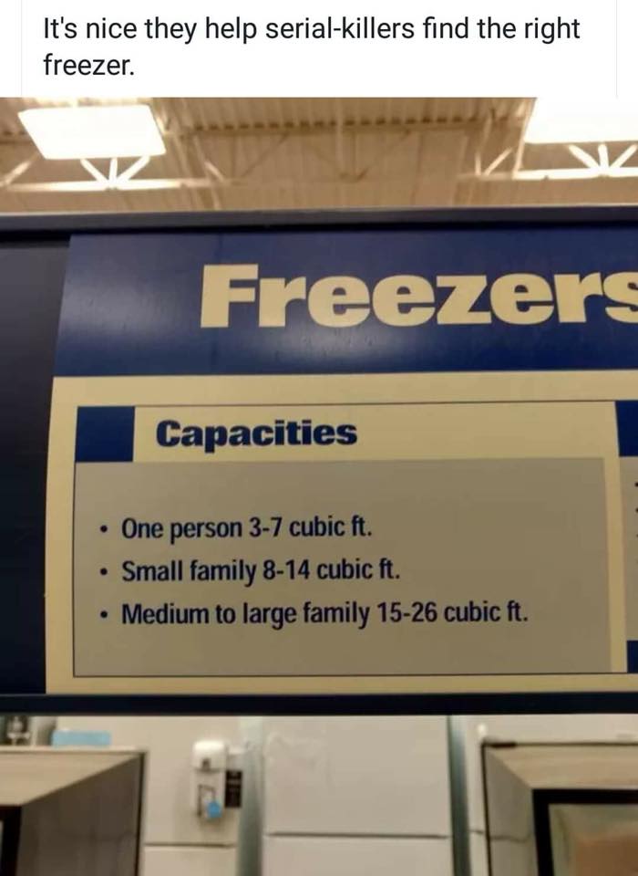 Freezer Selection